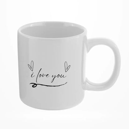 Zwei Orte, ein Herz - Personalisierbare Tasse