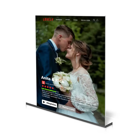 Netflix Filmcover - Personalisierbares Acrylglas