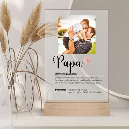Personalisiertes Acrylglas