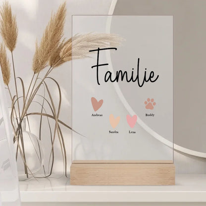Personalisiertes Acrylglas