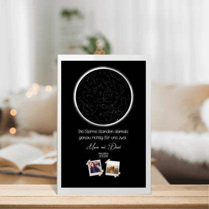 Sternkarte mit Bilder - Personalisierbares Acrylglas  copy