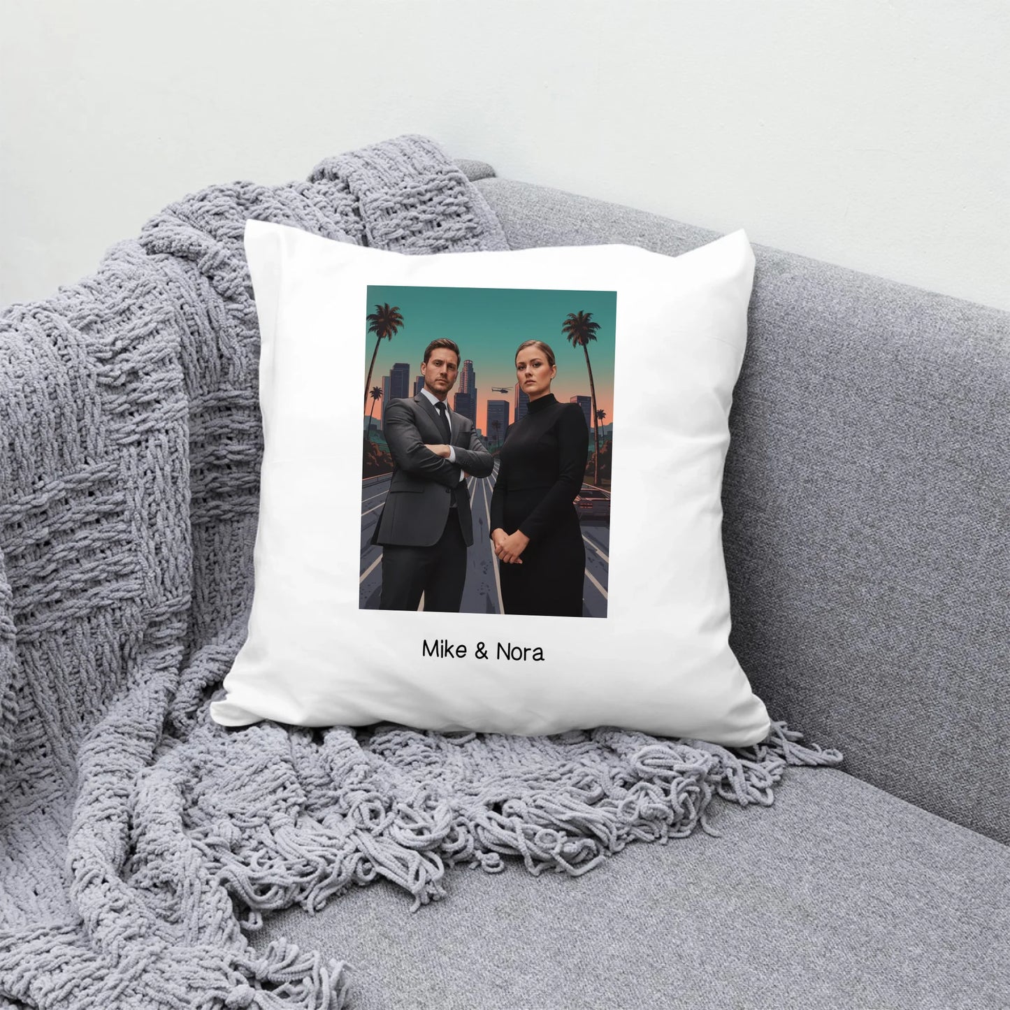 AI Gaming - Personalisierbares Kissen