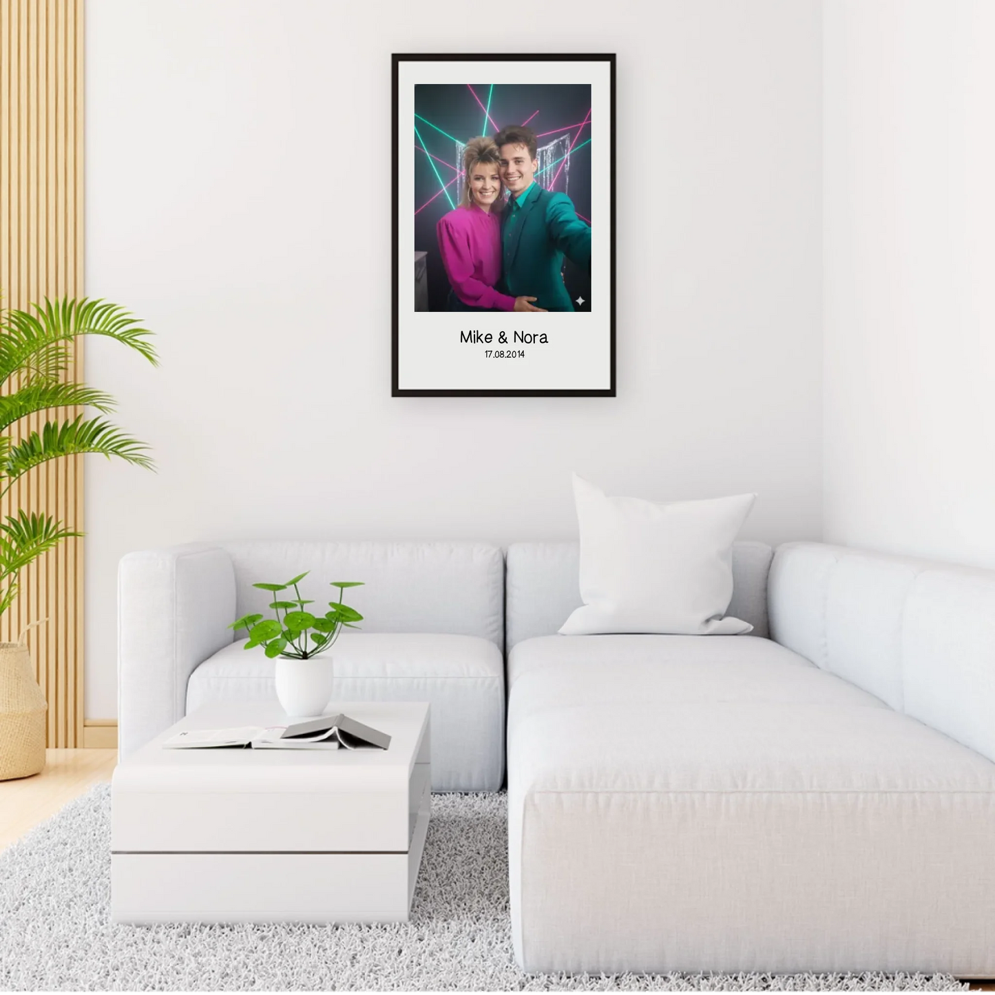 80s Portrait - Personalisierbares Poster