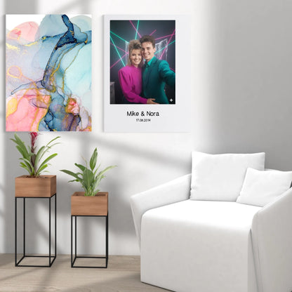 80s Portrait - Personalisierbares Poster