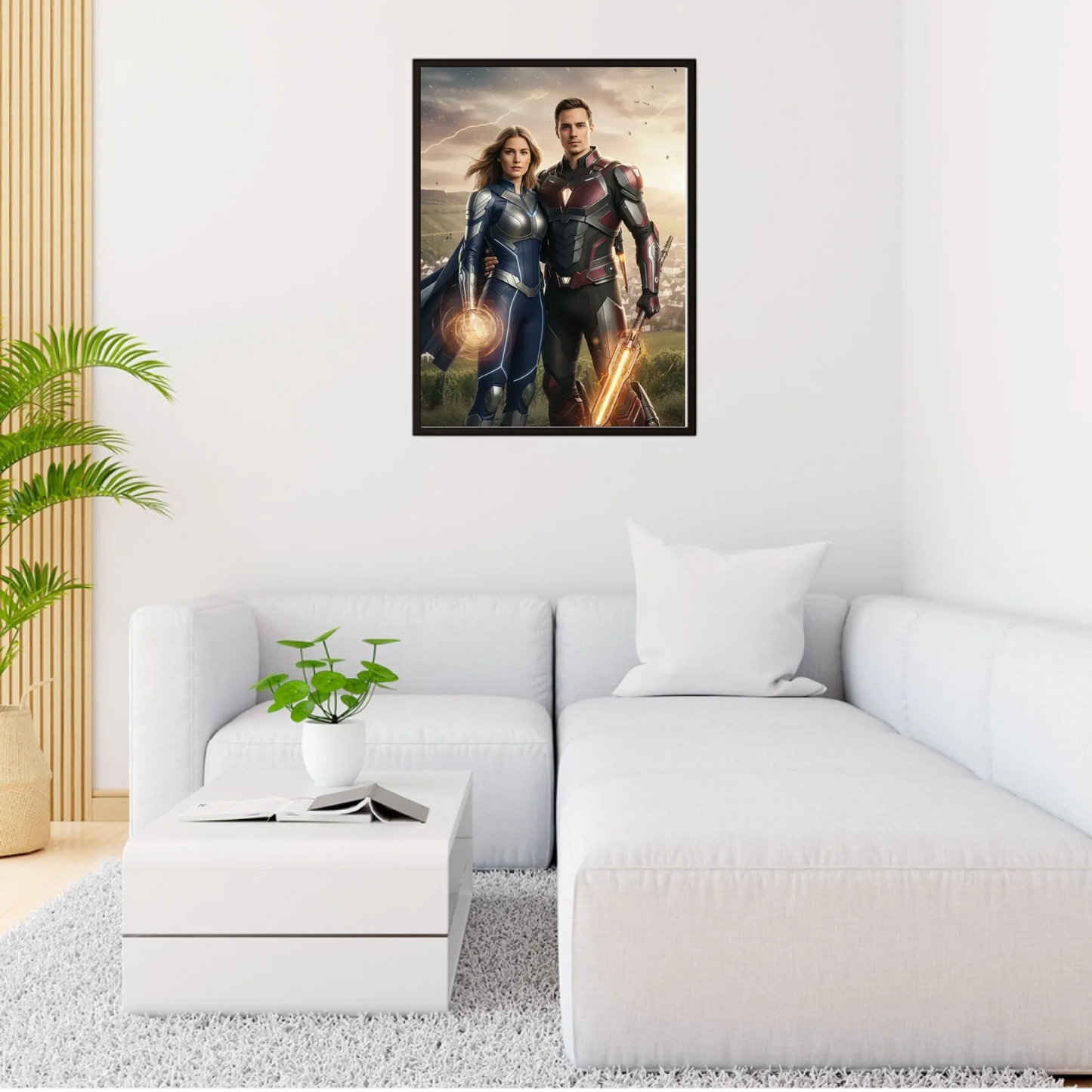 AI Superhelden- Personalisierbares Poster