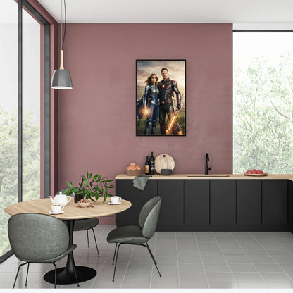 AI Superhelden- Personalisierbares Poster