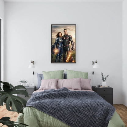 AI Superhelden- Personalisierbares Poster