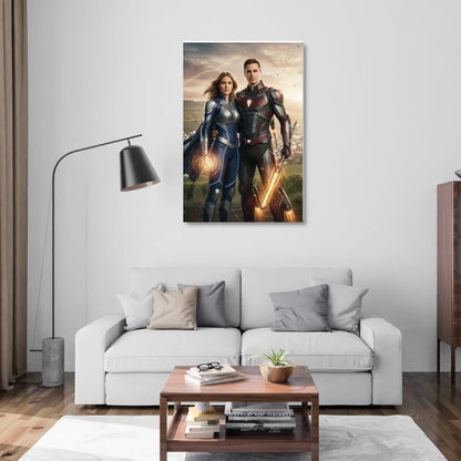 AI Superhelden- Personalisierbares Poster