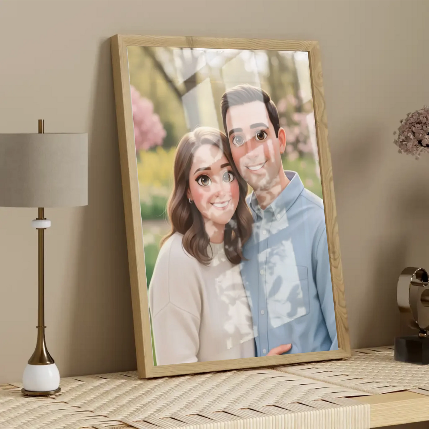 Cartoon Portrait - Personalisierbares Poster