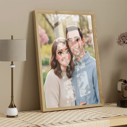 Cartoon Portrait - Personalisierbares Poster