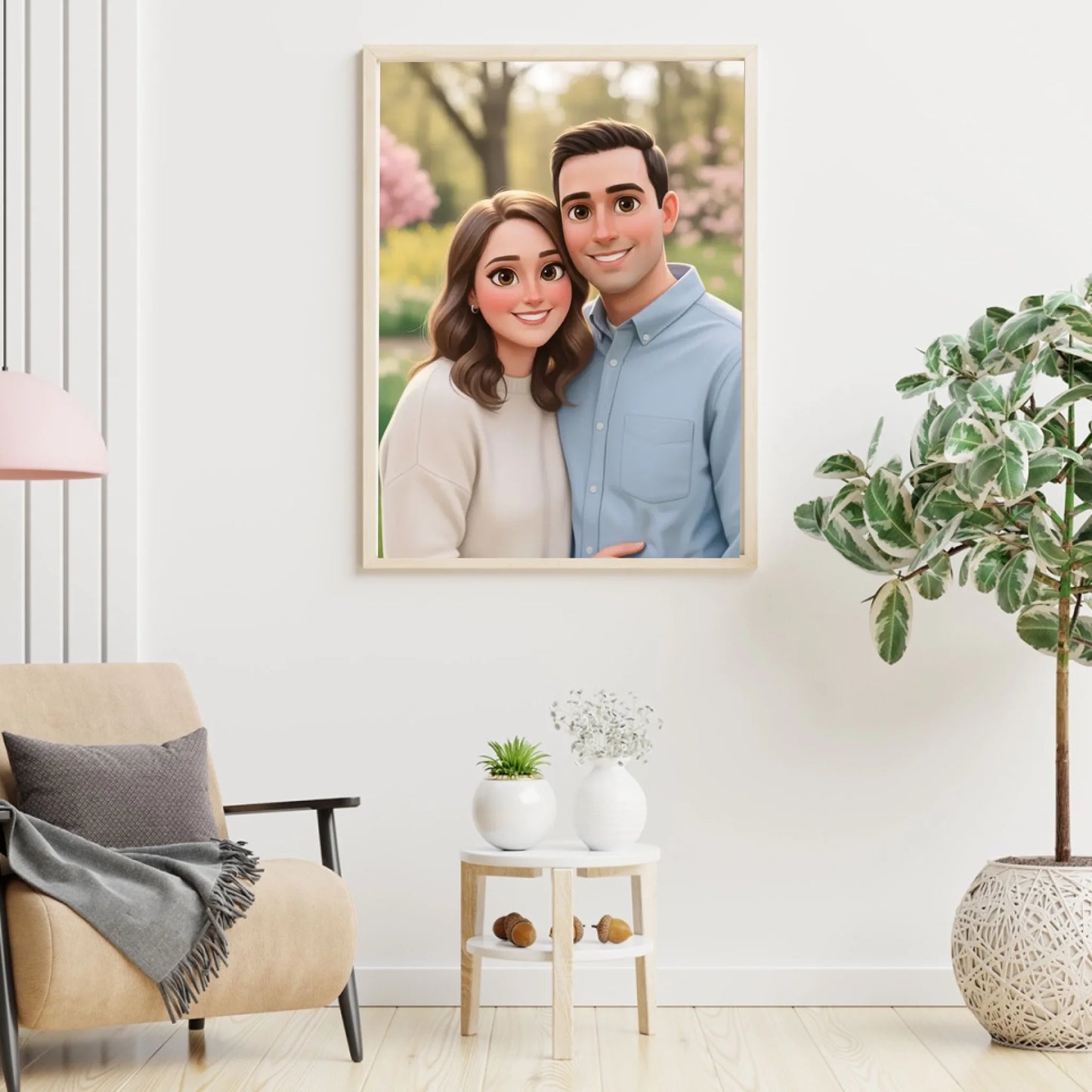 Cartoon Portrait - Personalisierbares Poster