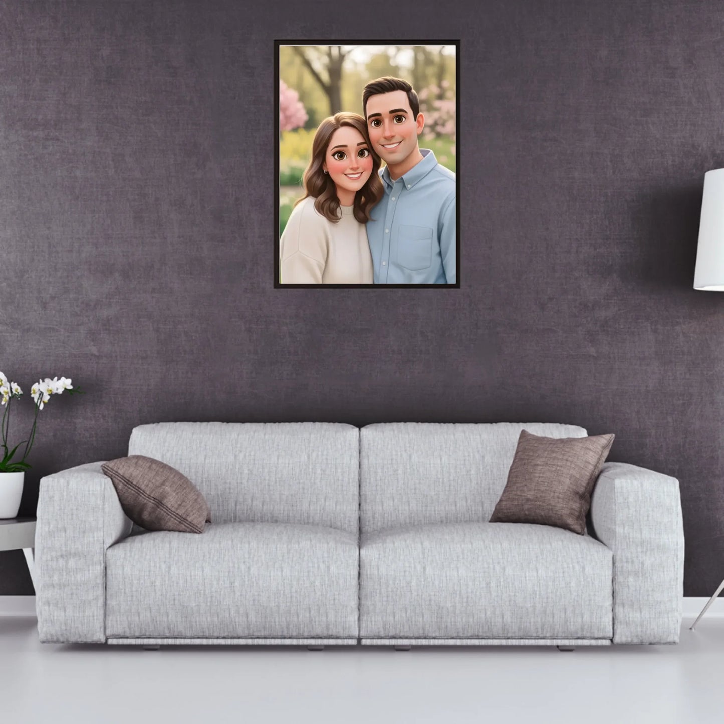 Cartoon Portrait - Personalisierbares Poster