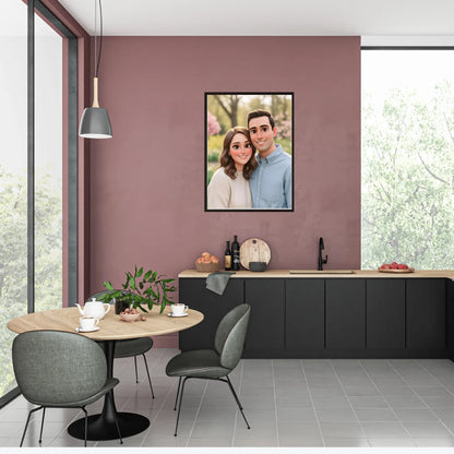 Cartoon Portrait - Personalisierbares Poster