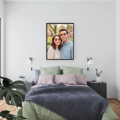 Cartoon Portrait - Personalisierbares Poster