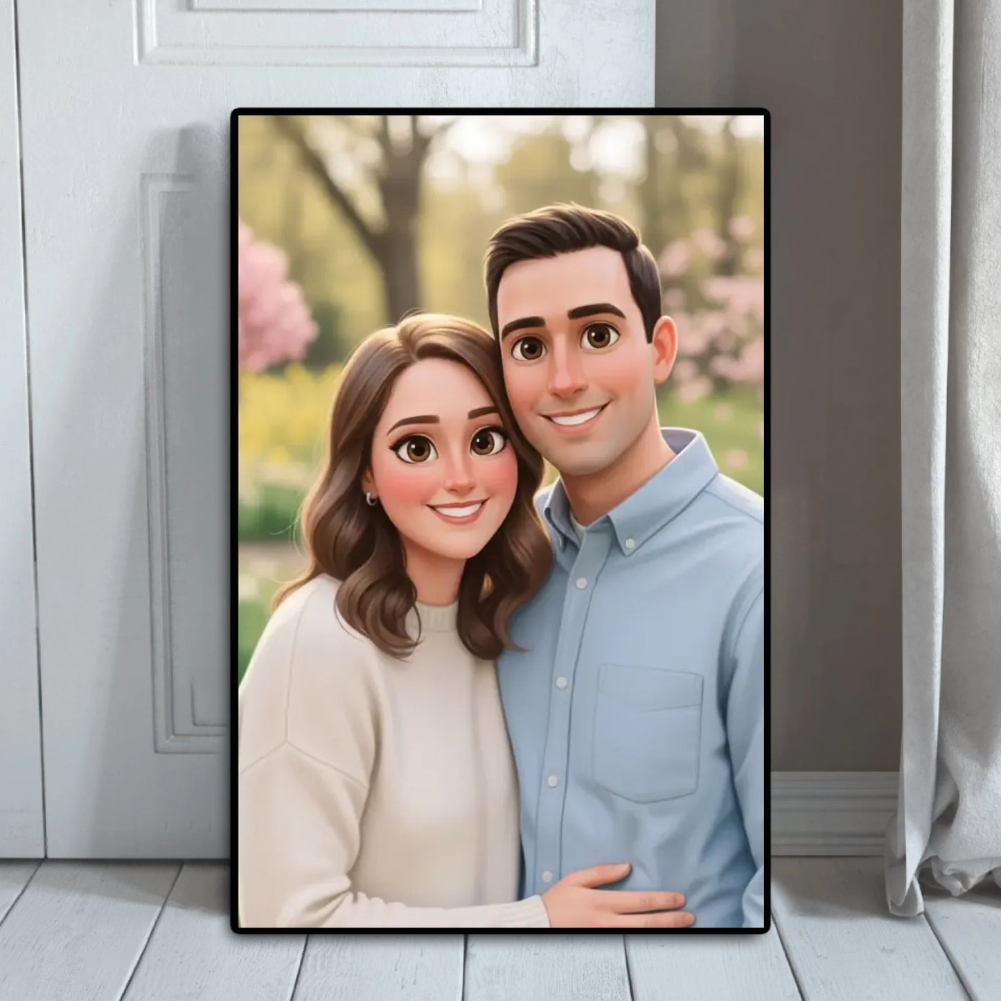 Cartoon Portrait - Personalisierbares Poster