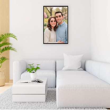 Cartoon Portrait - Personalisierbares Poster