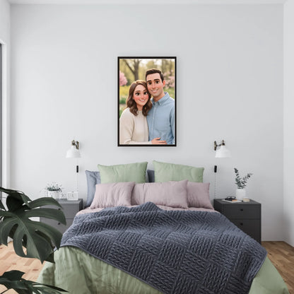 Cartoon Portrait - Personalisierbares Poster