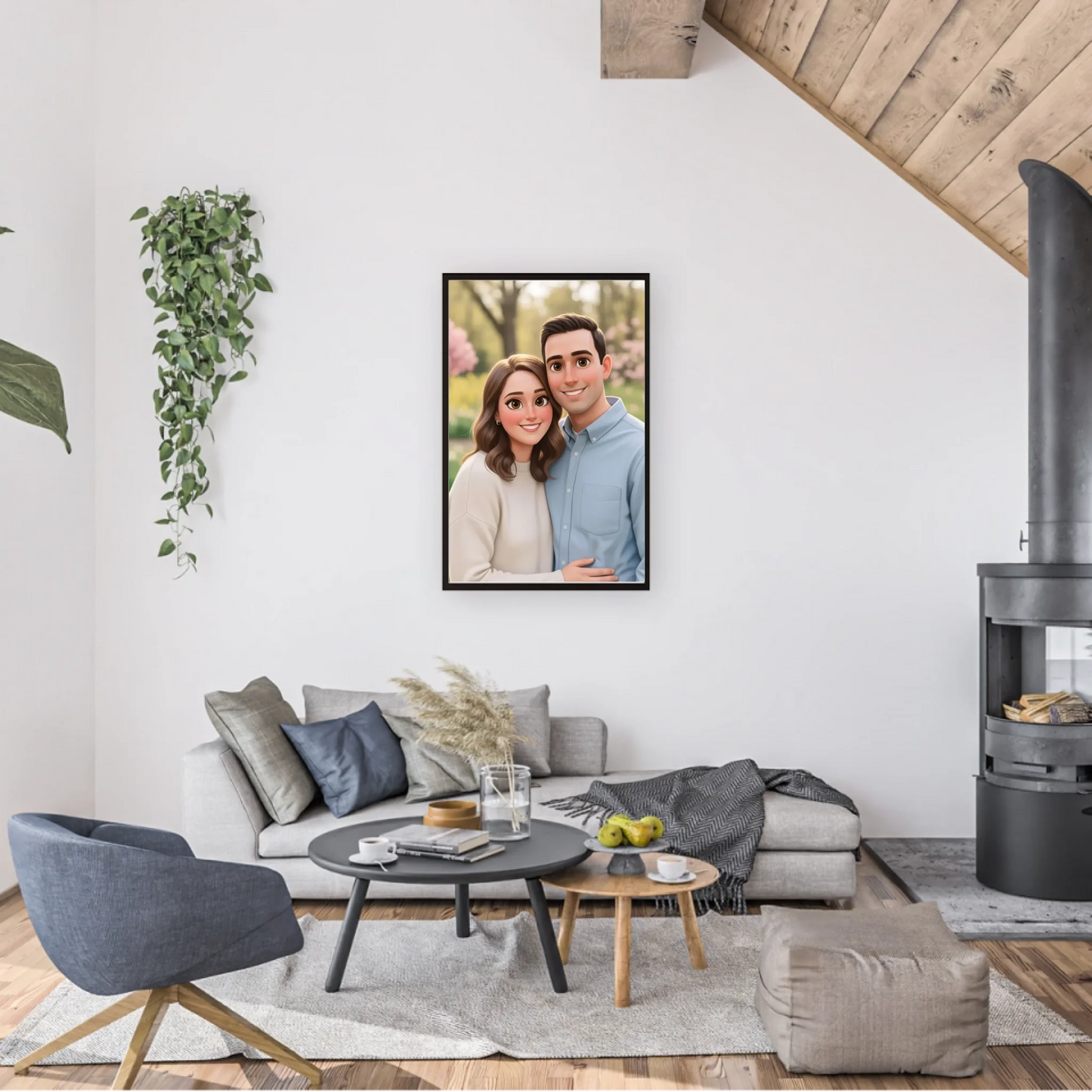 Cartoon Portrait - Personalisierbares Poster