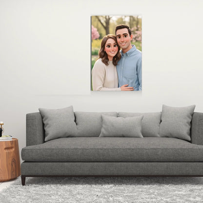 Cartoon Portrait - Personalisierbares Poster