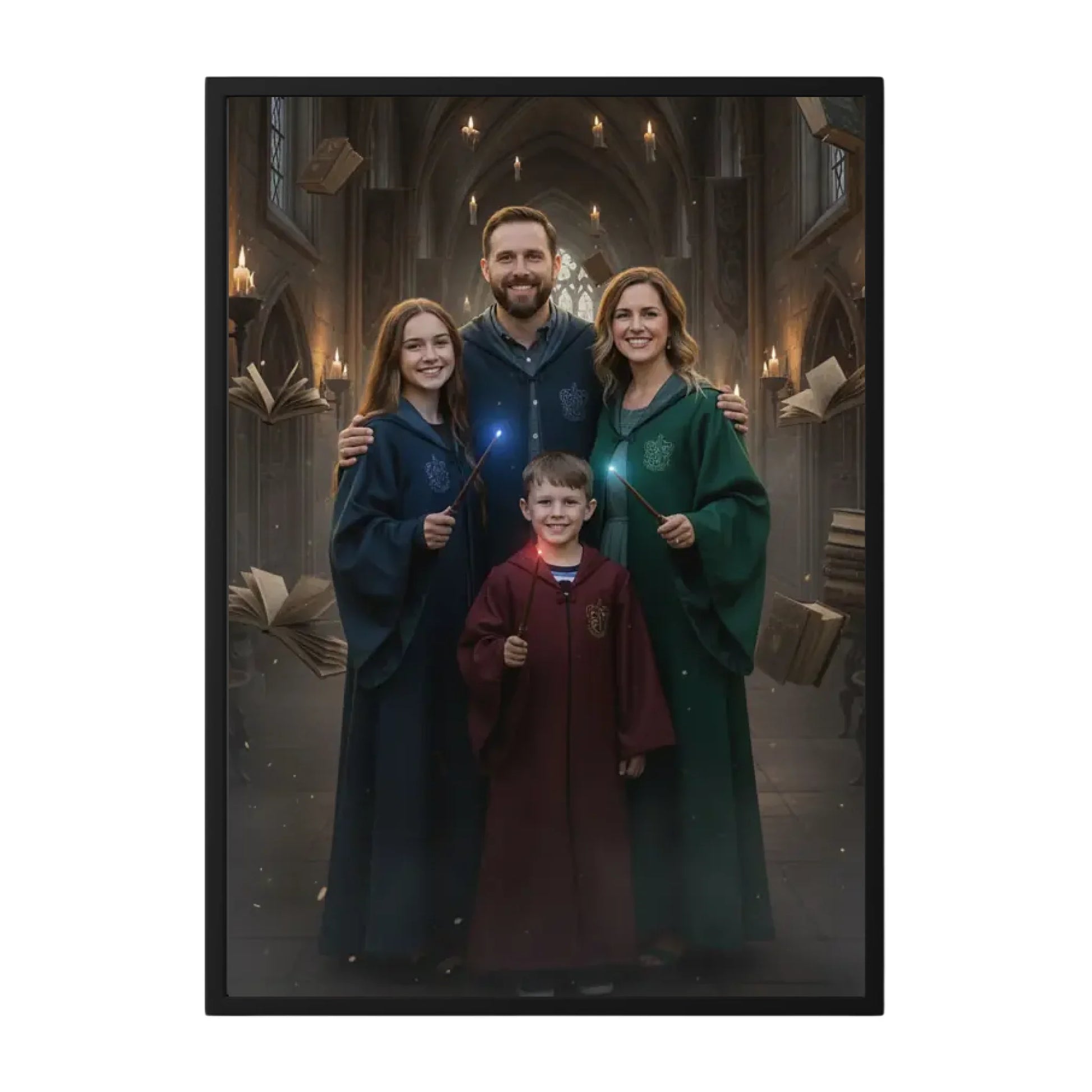 Personalisiertes Song Lyrics Poster mit Namen und schwarzem Hintergrund