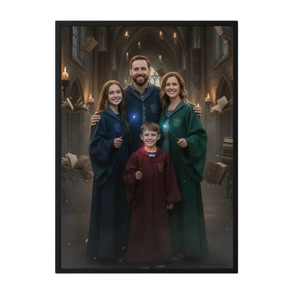 Personalisiertes Song Lyrics Poster mit Namen und schwarzem Hintergrund