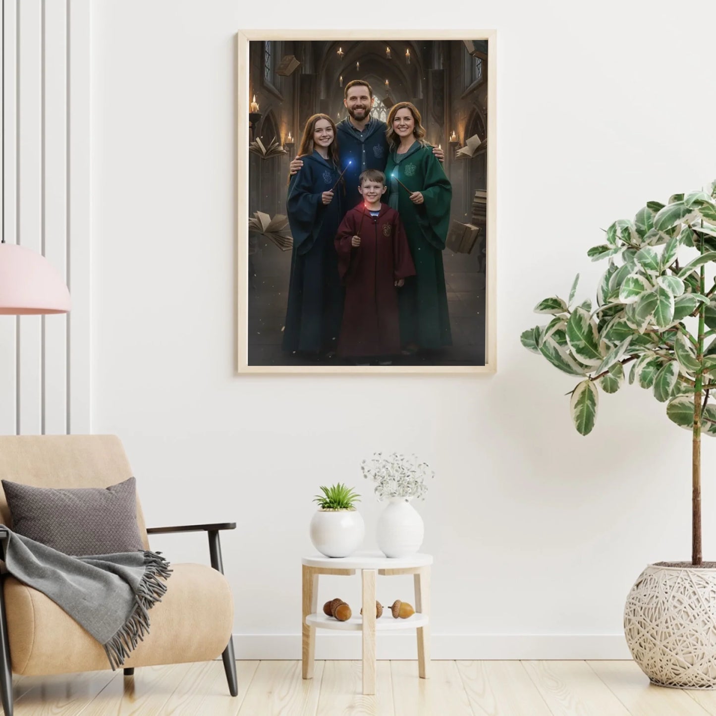 Zauberhaftes Portrait - Personalisierbares Poster