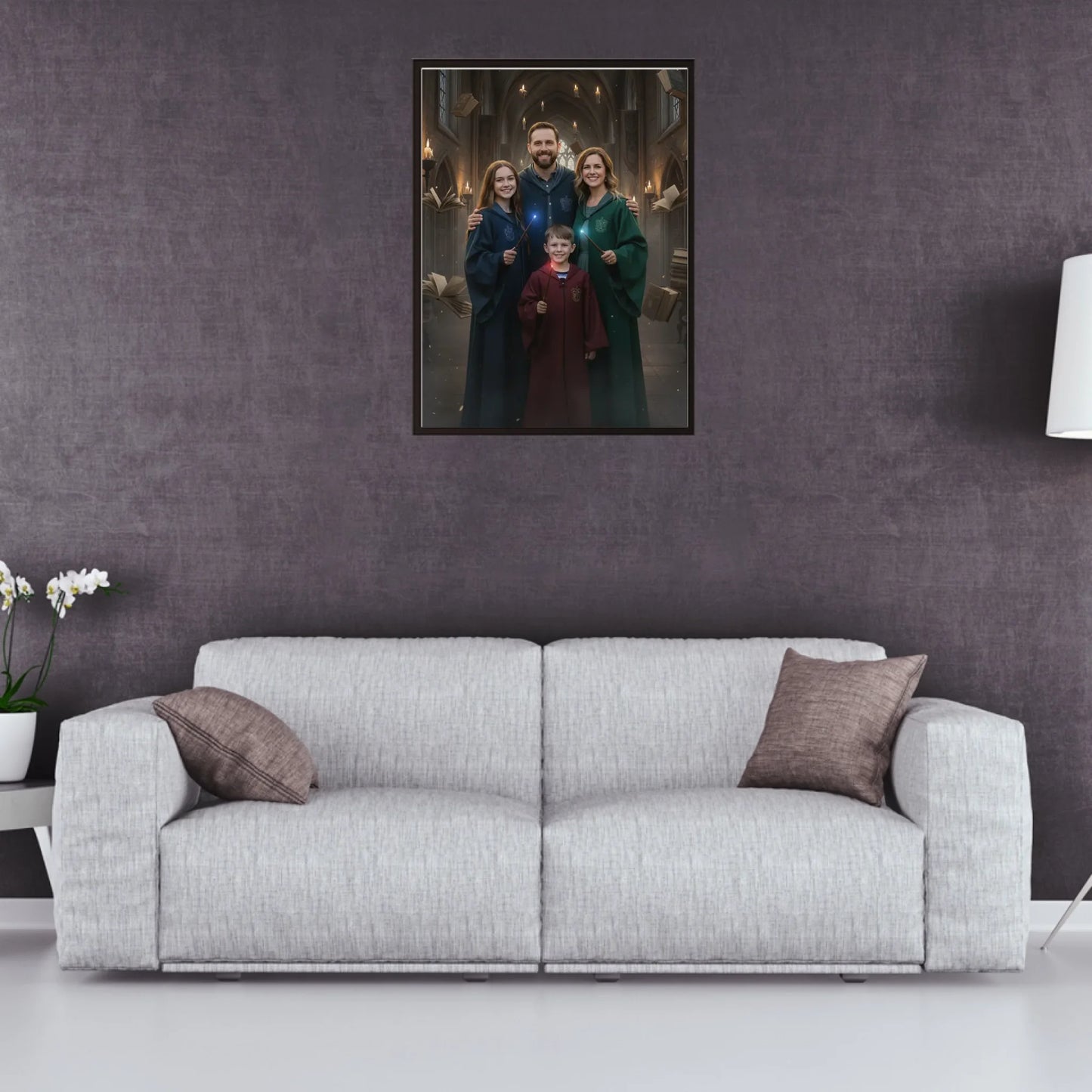 Zauberhaftes Portrait - Personalisierbares Poster