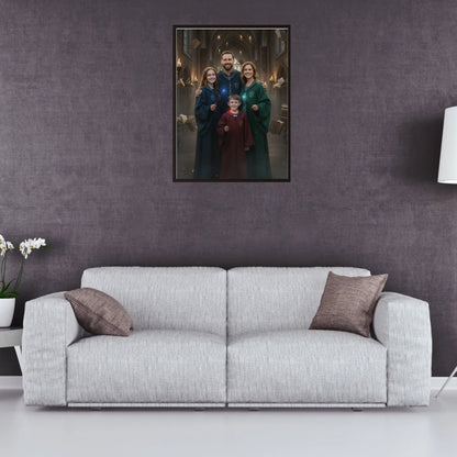 Zauberhaftes Portrait - Personalisierbares Poster