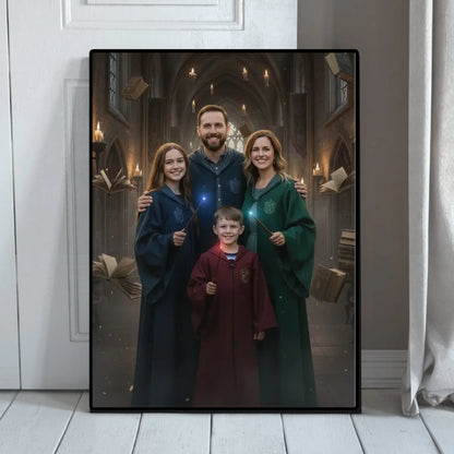 Zauberhaftes Portrait - Personalisierbares Poster