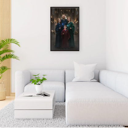 Zauberhaftes Portrait - Personalisierbares Poster