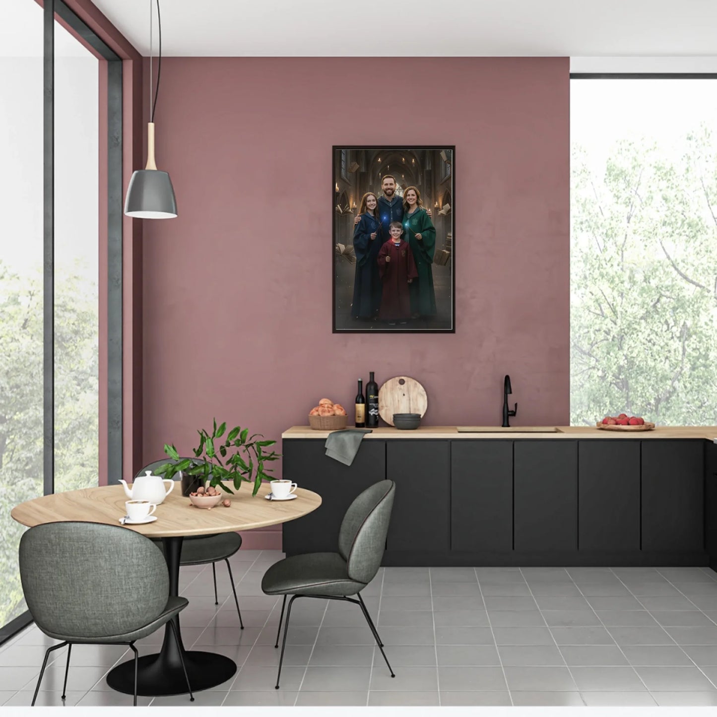 Zauberhaftes Portrait - Personalisierbares Poster