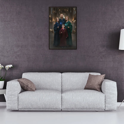 Zauberhaftes Portrait - Personalisierbares Poster