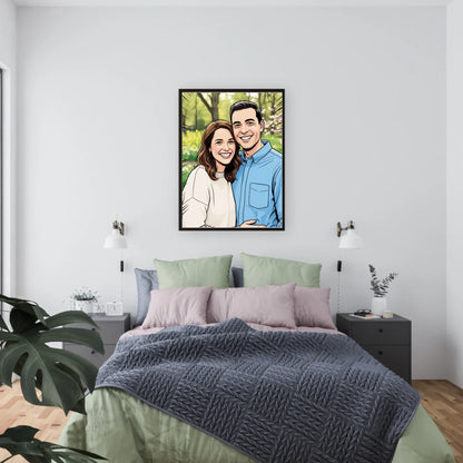 KI Comic Style - Personalisierbares Poster