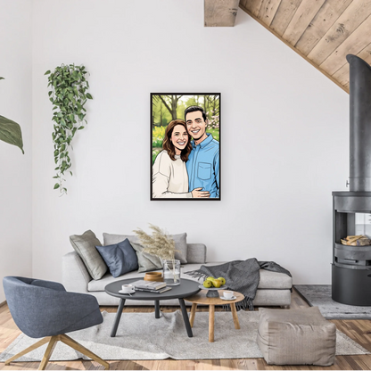 KI Comic Style - Personalisierbares Poster