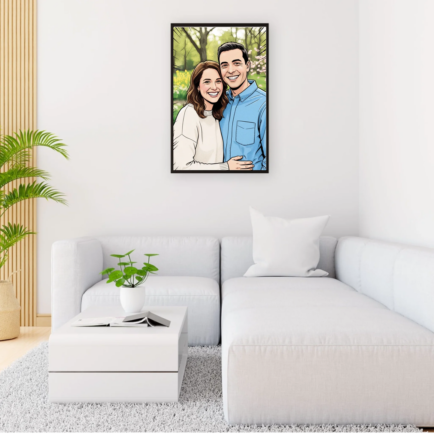 KI Comic Style - Personalisierbares Poster