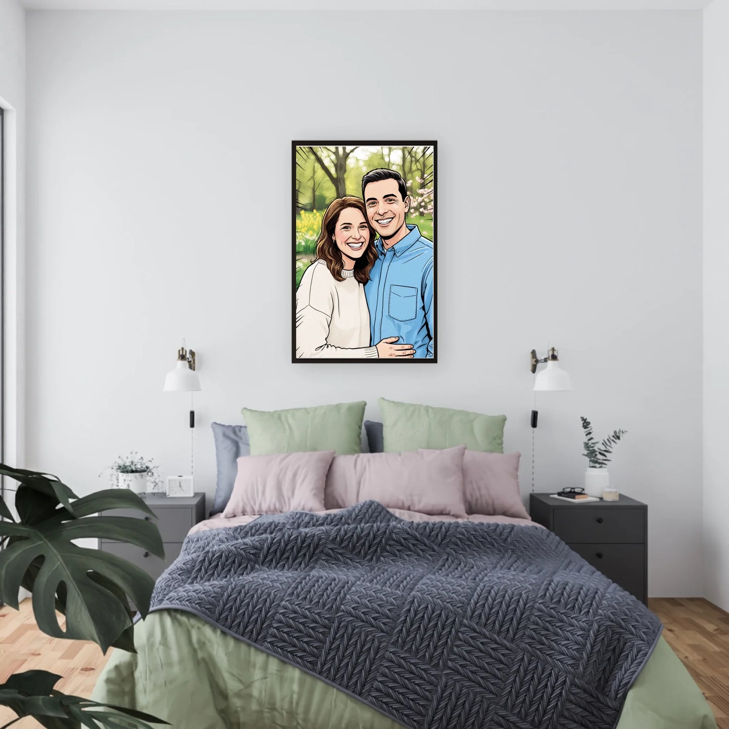 KI Comic Style - Personalisierbares Poster