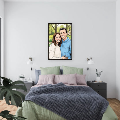 KI Comic Style - Personalisierbares Poster