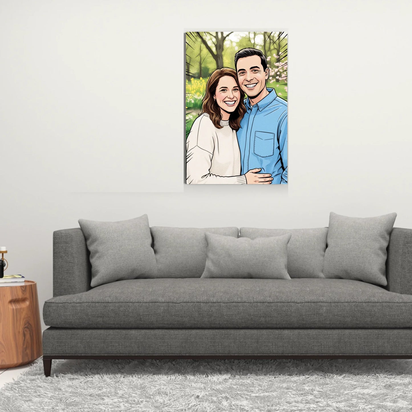 KI Comic Style - Personalisierbares Poster