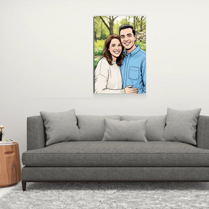 KI Comic Style - Personalisierbares Poster