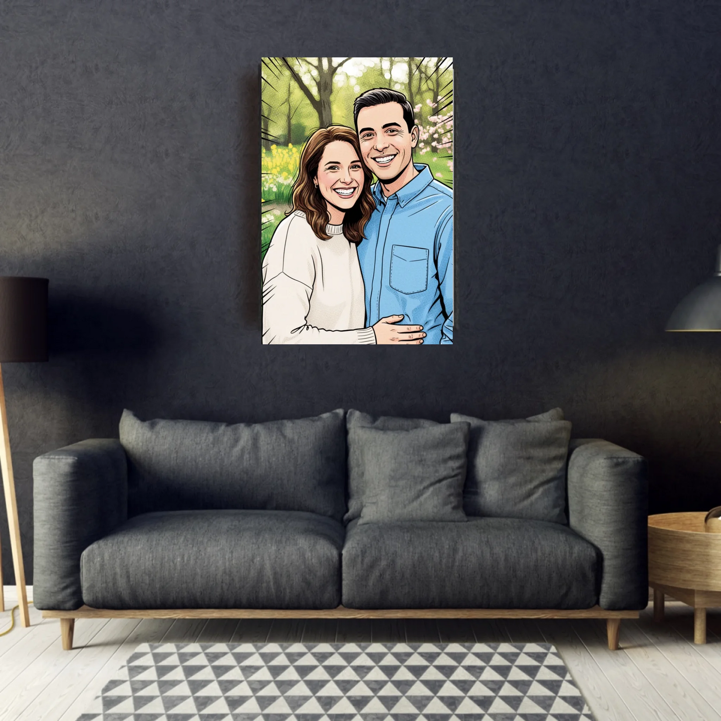 KI Comic Style - Personalisierbares Poster