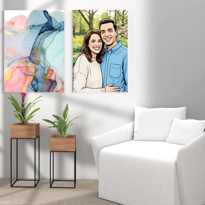 KI Comic Style - Personalisierbares Poster