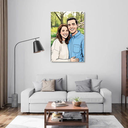 KI Comic Style - Personalisierbares Poster