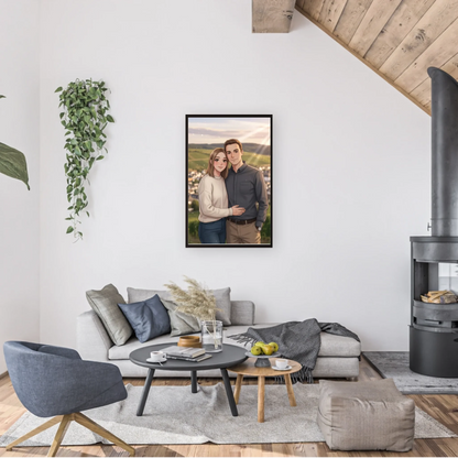 Anime AI Bild - Personalisierbares Poster