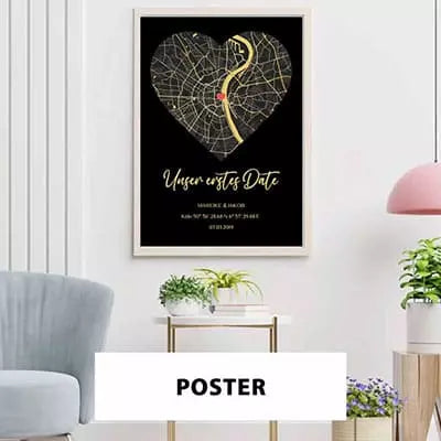 Personalisierte Poster